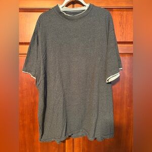 Canyon Ridge Grey Men's Tee 2XLT Short Sleeve